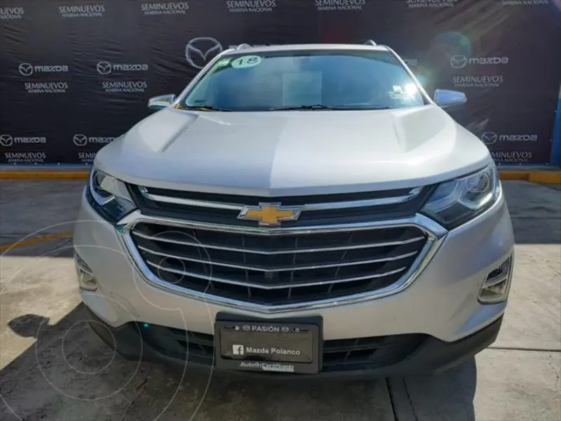 Foto Chevrolet Equinox Premier Plus usado (2018) color plateado financiado en mensualidades(enganche $64,800 mensualidades desde $7,486)