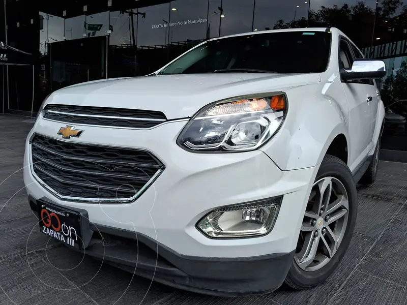 Foto Chevrolet Equinox Premier usado (2018) color Blanco financiado en mensualidades(enganche $75,000 mensualidades desde $7,368)