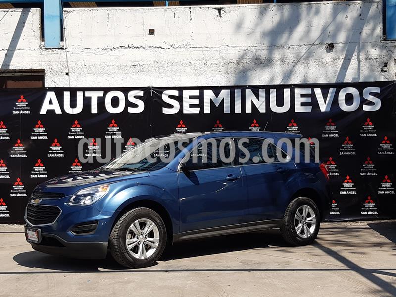 Chevrolet Equinox LS Paq. A usado (2016) color Azul precio $205,000
