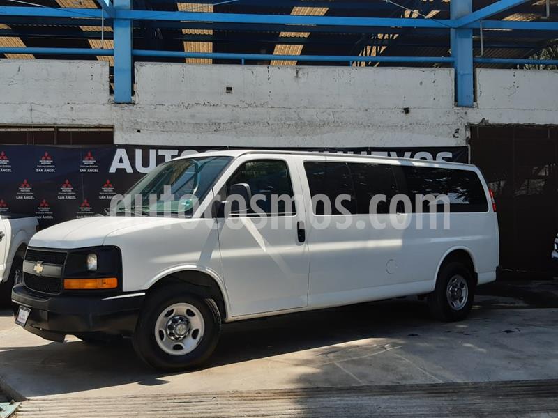 Chevrolet Express Passenger Van Paq C 15 pas (V8) usado (2016) color Blanco precio $345,000