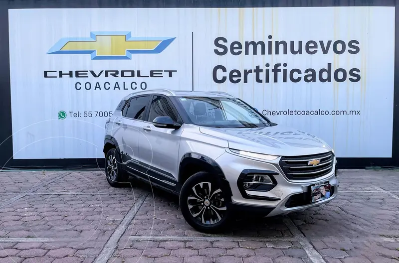 Foto Chevrolet Groove Premier usado (2025) color plateado financiado en mensualidades(enganche $117,486 mensualidades desde $7,828)