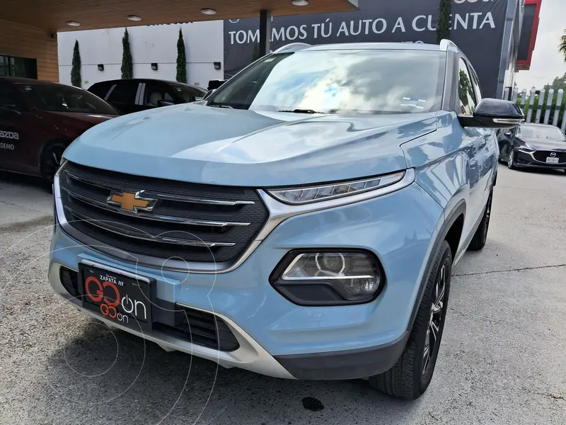 Foto Chevrolet Groove Premier usado (2022) color Azul financiado en mensualidades(enganche $85,838 mensualidades desde $6,564)