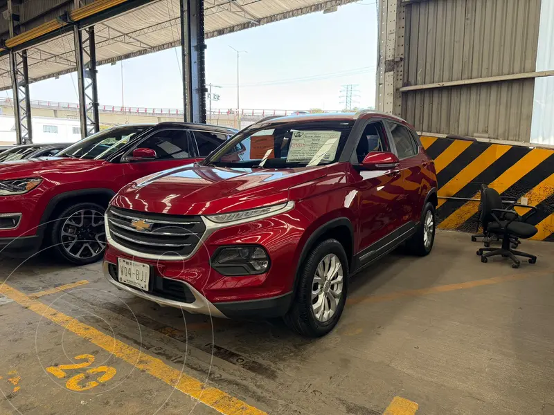 Foto Chevrolet Groove LT usado (2022) color Rojo financiado en mensualidades(enganche $62,400 mensualidades desde $5,600)