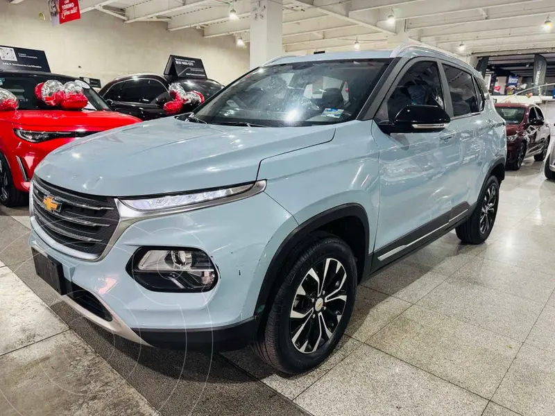 Foto Chevrolet Groove Premier usado (2022) color Azul financiado en mensualidades(enganche $73,575 mensualidades desde $5,629)