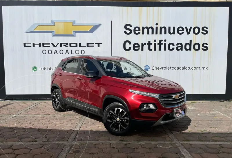 Foto Chevrolet Groove Premier usado (2022) color Rojo financiado en mensualidades(enganche $95,337 mensualidades desde $6,352)