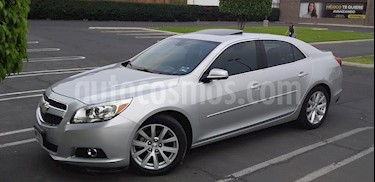 Chevrolet Malibu LT 2.5 Piel usado (2013) color Gris Metalico precio $190,000