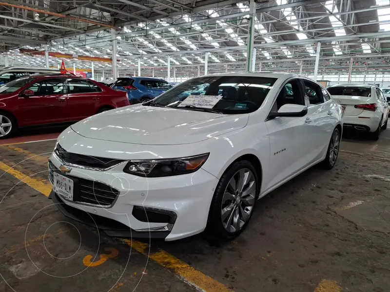 Foto Chevrolet Malibu Premier 2.0 Turbo usado (2016) color Blanco Platinado financiado en mensualidades(enganche $60,000 mensualidades desde $5,400)