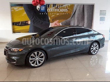 Foto Chevrolet Malibu 4P PREMIER 2.0T TA PIEL QCP GPS RA-19 usado (2017) color Gris precio $393,900