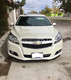 Chevrolet Malibu LT 2.5 Piel usado (2013) color Blanco precio $210,000