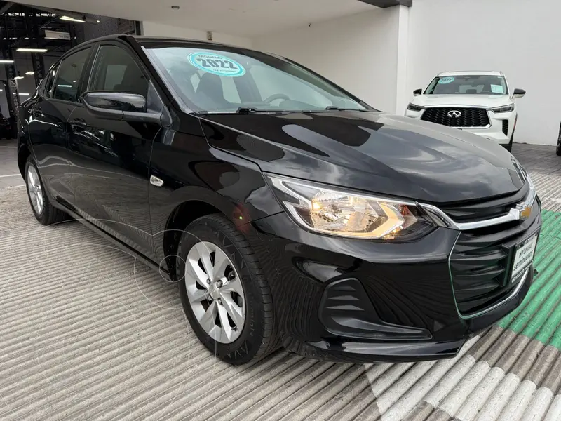 Foto Chevrolet Onix LT Aut usado (2022) color Negro financiado en mensualidades(enganche $98,230 mensualidades desde $4,133)