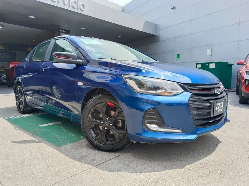Foto Chevrolet Onix Premier Red Line Aut usado (2023) color Azul financiado en mensualidades(enganche $67,716 mensualidades desde $7,792)