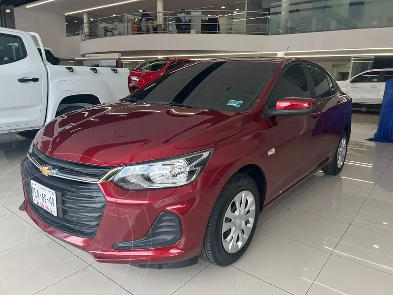 Foto Chevrolet Onix LS usado (2023) color Rojo financiado en mensualidades(enganche $55,079 mensualidades desde $5,554)