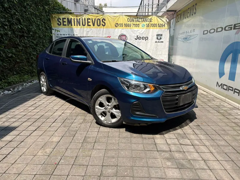 Foto Chevrolet Onix LT Aut usado (2021) color Azul precio $225,000