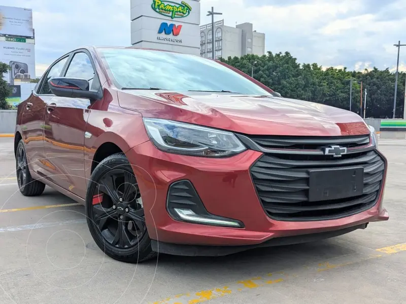 Foto Chevrolet Onix Premier Red Line Aut usado (2024) color Rojo financiado en mensualidades(enganche $131,670 mensualidades desde $5,657)