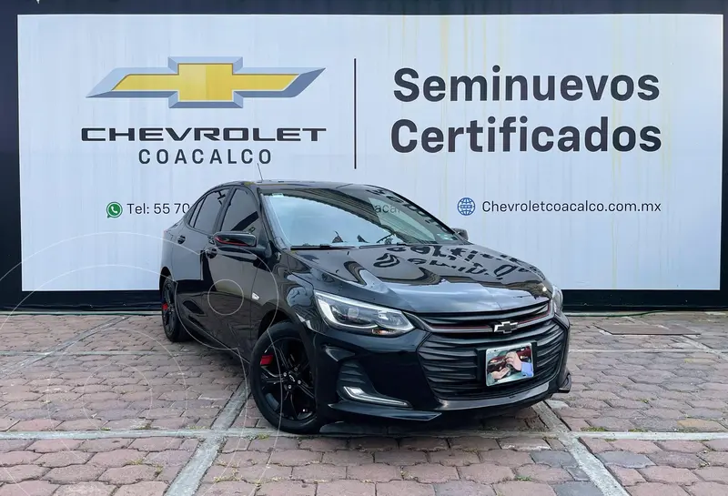 Foto Chevrolet Onix Premier Red Line Aut usado (2023) color Negro financiado en mensualidades(enganche $97,263 mensualidades desde $6,480)