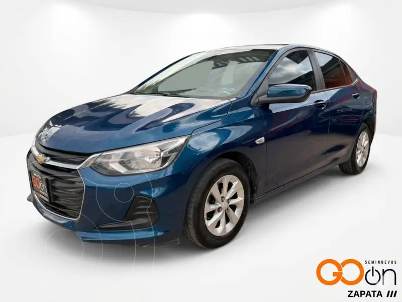 Foto Chevrolet Onix LT usado (2021) color CH AZUL PACIFICO precio $199,000