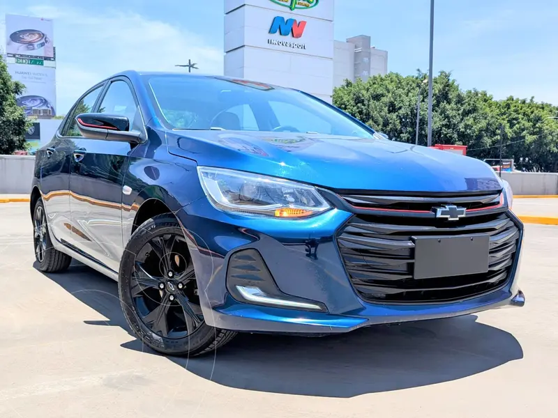 Foto Chevrolet Onix Premier Red Line Aut usado (2023) color Azul financiado en mensualidades(enganche $112,860 mensualidades desde $4,848)
