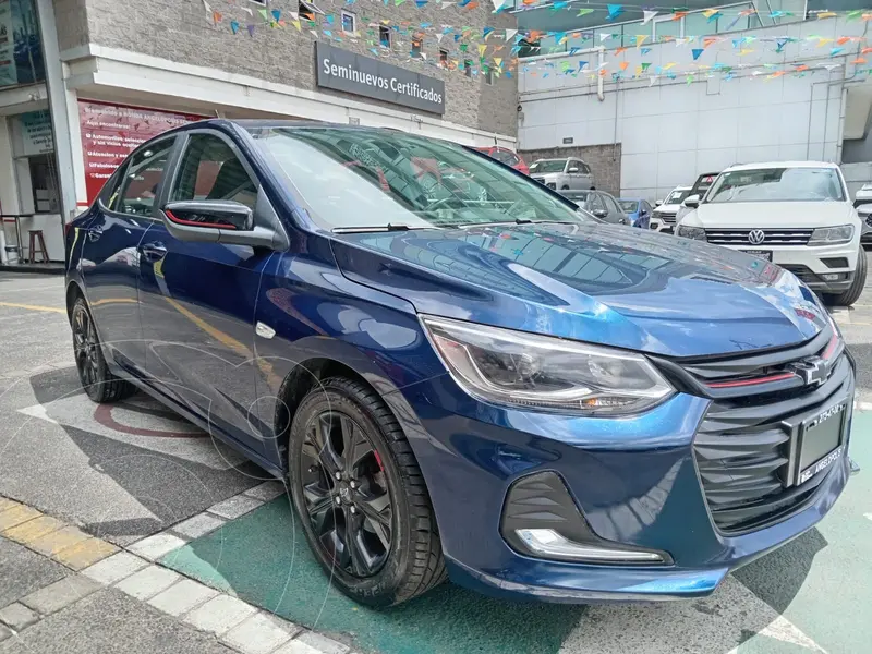Foto Chevrolet Onix Premier Red Line Aut usado (2023) color Azul financiado en mensualidades(enganche $106,590 mensualidades desde $4,485)