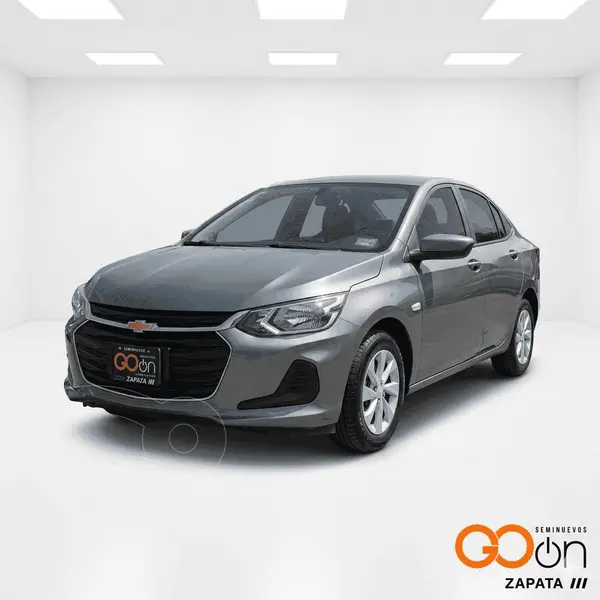 Foto Chevrolet Onix PAQ usado (2021) color CH GRIS GRAFITO METALIC precio $220,000