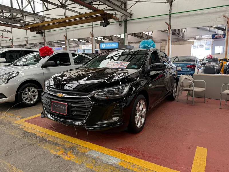 Foto Chevrolet Onix Premier Aut usado (2022) color Negro financiado en mensualidades(enganche $58,800 mensualidades desde $5,200)
