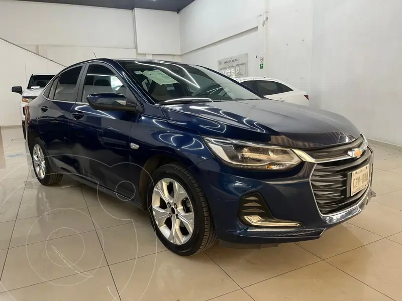 Foto Chevrolet Onix Premier Aut usado (2022) color Azul Acero financiado en mensualidades(enganche $70,578 mensualidades desde $6,059)