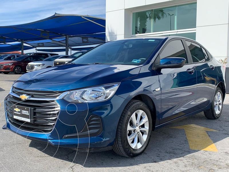 Foto Chevrolet Onix Premier Aut usado (2021) color Azul financiado en mensualidades(enganche $38,600 mensualidades desde $7,890)