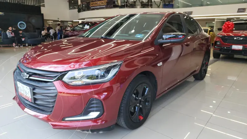 Foto Chevrolet Onix Premier Red Line Aut usado (2024) color Rojo financiado en mensualidades(enganche $74,279 mensualidades desde $7,490)