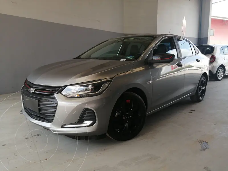 Foto Chevrolet Onix Premier Red Line Aut usado (2023) color Gris Oscuro financiado en mensualidades(enganche $103,460 mensualidades desde $4,937)