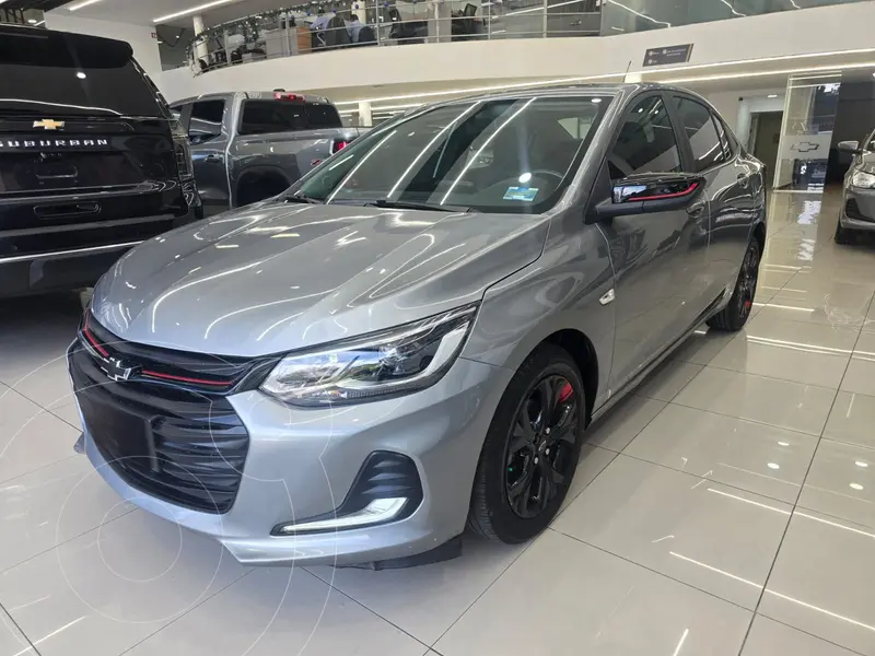 Foto Chevrolet Onix Premier Red Line Aut usado (2023) color Gris Oscuro financiado en mensualidades(enganche $70,776 mensualidades desde $7,137)