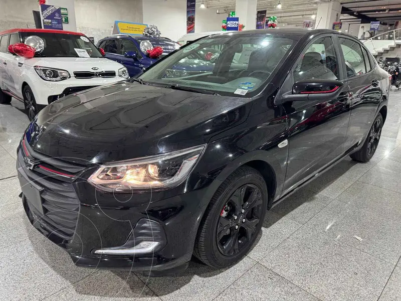 Foto Chevrolet Onix Premier Red Line Aut usado (2023) color Negro financiado en mensualidades(enganche $81,478 mensualidades desde $6,233)