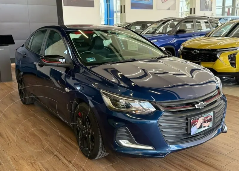 Foto Chevrolet Onix Premier Red Line Aut usado (2023) color Azul financiado en mensualidades(enganche $94,695 mensualidades desde $6,309)