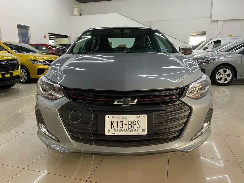 Foto Chevrolet Onix Premier Red Line Aut usado (2024) color Gris Oscuro financiado en mensualidades(enganche $89,652 mensualidades desde $7,696)