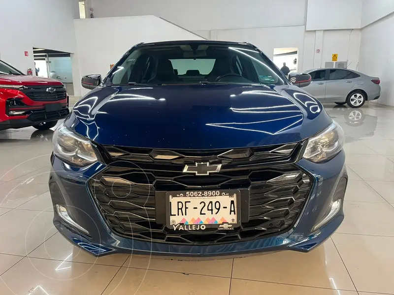 Foto Chevrolet Onix Premier Red Line Aut usado (2023) color Azul Acero financiado en mensualidades(enganche $67,852 mensualidades desde $5,825)