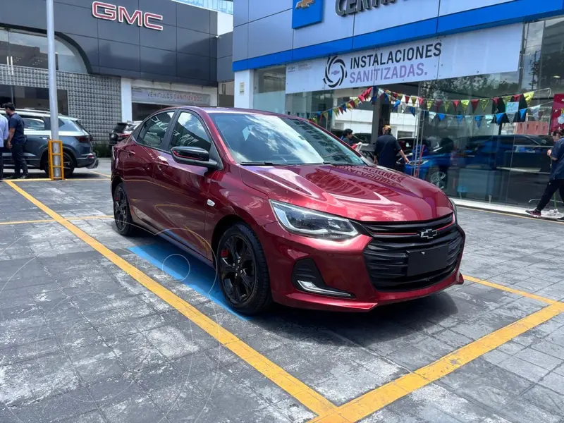 Foto Chevrolet Onix Premier Red Line Aut usado (2023) color Rojo Cobrizo financiado en mensualidades(enganche $86,670 mensualidades desde $5,775)