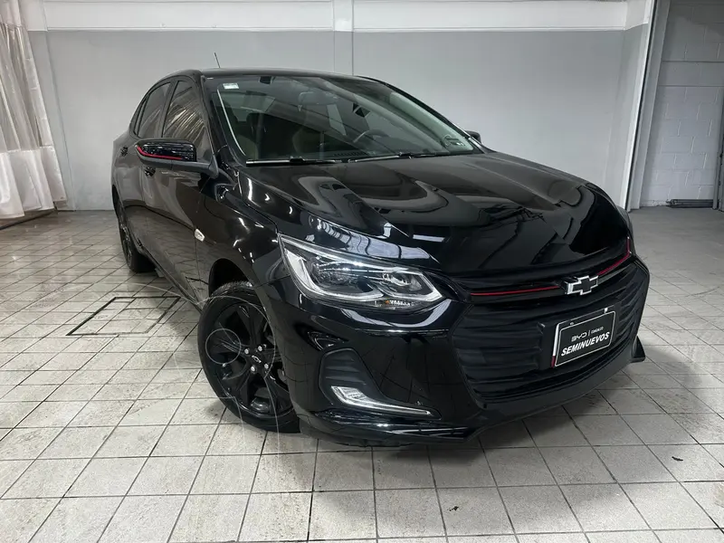 Foto Chevrolet Onix Premier Red Line Aut usado (2024) color Negro financiado en mensualidades(enganche $125,316 mensualidades desde $5,384)
