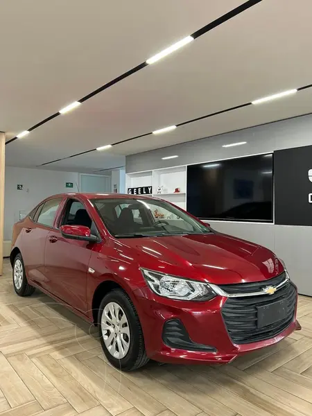 Foto Chevrolet Onix LS Aut usado (2022) color Rojo financiado en mensualidades(enganche $83,599 mensualidades desde $3,517)