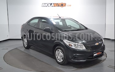 foto Chevrolet Prisma Joy LS + usado (2018) color Gris Oscuro precio $445.000