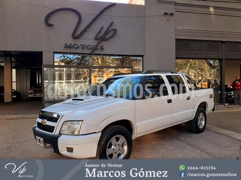 Chevrolet S 10 2.8 TD DLX 4x2 CD usado (2009) color Blanco precio $970.000