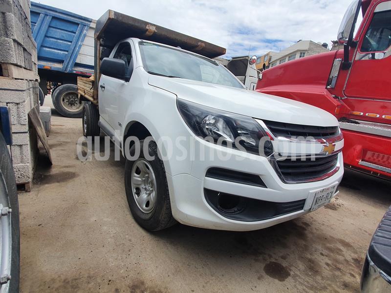 Chevrolet S-10 Pick-Up Ls, Corta, Man. 5 Vel., A-Ac. usado (2017) color Blanco precio $195,000