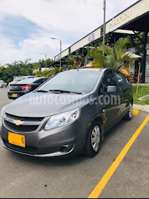 Chevrolet Sail LS usado (2014) color Gris Galapagos precio $20.800.000