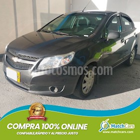 Chevrolet Sail LS Aa usado (2015) color Gris Ocaso precio $20.500.000