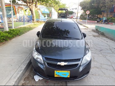 Foto venta Carro usado Chevrolet Sail LS Ac (2015) color Gris Galapagos precio $23.500.000