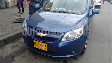 Foto venta Carro usado Chevrolet Sail LTZ (2014) color Azul precio $23.500.000
