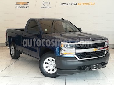 Foto venta Auto usado Chevrolet Silverado 1500 Cab Reg WT Aa Aut (2018) color Azul Profundo precio $389,000