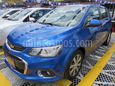 foto Chevrolet Sonic Hatchback 1.6 LT usado (2018) color Azul precio $42.900.000