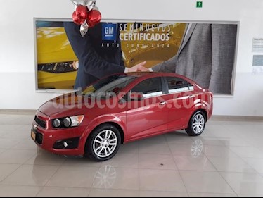 foto Chevrolet Sonic 4P LTZ TA A/AC. VE ABS BA F. NIEBLA RA-16 usado (2012) color Rojo precio $130,900