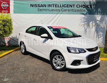 Foto venta Auto usado Chevrolet Sonic LT Aut (2017) color Blanco precio $186,000