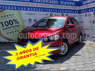 foto Chevrolet Sonic LT usado (2016) color Rojo Tinto precio $169,000