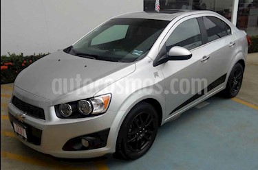Foto venta Auto usado Chevrolet Sonic LTZ Aut (2015) color Plata precio $140,000
