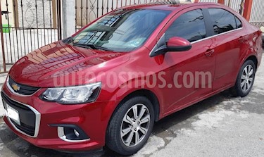 Chevrolet Sonic Premier Aut usado (2017) color Rojo Tinto precio $185,000